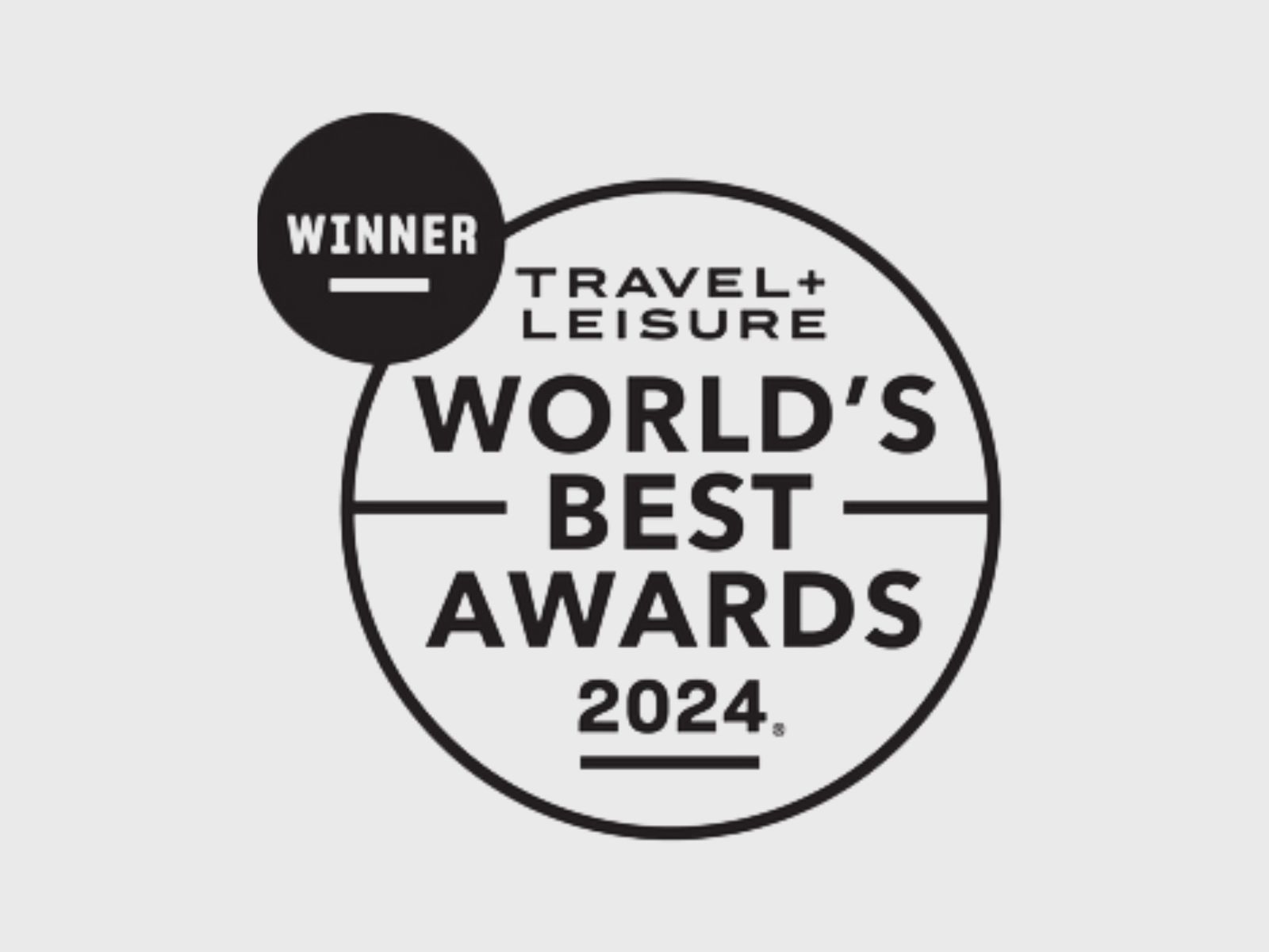 Travel + Leisure logo naming Hotel Andra among the Best Hotels in Seattle 2024